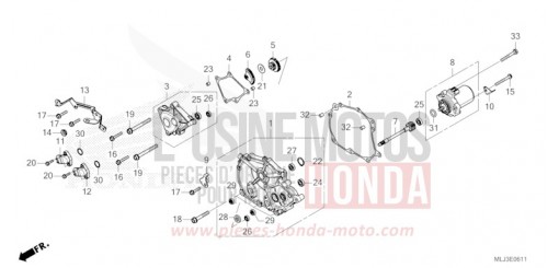 COUVERCLE DE CHANGEMENT (DCT) GL1800BDP de 2023